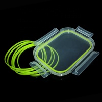 Anneau d'étanchéité en silicone antibactérien de qualité médicale, personnalisé, résistant à la chaleur, tasse, tasse, anneau en caoutchouc de silicone scellé