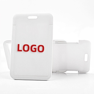 Đầy Màu sắc Nhựa Snap ID chủ thẻ biểu tượng tùy chỉnh ABS push-fit ID chủ thẻ tên Màu chủ huy hiệu trong kho - Product Image 6