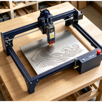 Machine de gravure laser à diode mini de table, profondeur de gravure de 5 à 20 mm, contrôle convivial, prend en charge les machines de marquage laser 3D DIY