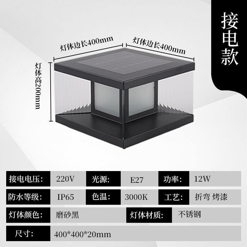 ไฟฟ้า 12 วัตต์ ขนาด 40*40*20 ซม.