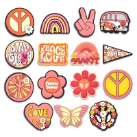Nouvelle Tendance : Embouts de Paille Kpop en Gros, Motifs Floraux Colorés, Amour et Paix, pour Boissons