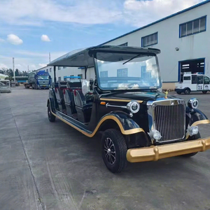 Autobús Turístico Eléctrico Clásico Vintage, Carrocería Retro de Tamaño Completo, 4-17 Asientos, Velocidad Máxima de 60 km/h, Marca RC, Batería de Plomo-Ácido - Product Image 1