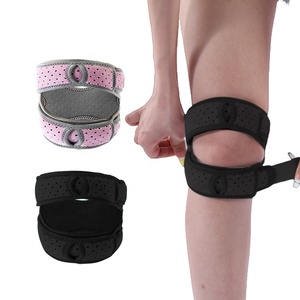 Dành cho người lớn và thanh thiếu niên sử dụng dây đeo đầu gối đôi xương bánh chè Brace để giảm đau đầu gối với dây đai điều chỉnh - Product Image 4