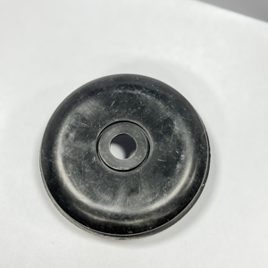 Bánh công tác cố định bằng nhựa màu đen cho máy hút bụi có thể tùy chỉnh bán buôn hiệu quả và thiết thực - Product Image 2