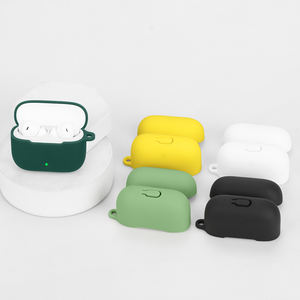 Funda Protectora de Silicona para Auriculares Inalámbricos OPPO Enco <span class=keywords><strong>Buds</strong></span> <span class=keywords><strong>3</strong></span> Pro TWS, Compatible con <span class=keywords><strong>Airpods</strong></span> Pro, Empaquetada Convenientemente en Bolsa OPP - Product Image 1