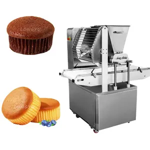 Máquina automática de fabricación de magdalenas y esponjas, línea de producción de pasteles
