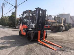 <b>Used</b> Japanese ORIGINAL diesel LPG Gasoline T-O-Y-O-T-A TCM Heli 3-Ton Forklift 1220mm Fork Length 125mm Fork Width Triple Master - Product Image 6