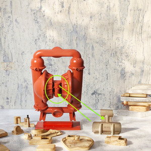 <span class=keywords><strong>Wilden</strong></span> ปั๊มไดอะแฟรมนิวเมติกแคลมป์เหล็กหล่อแบบ <span class=keywords><strong>P4</strong></span>สำหรับปั๊มน้ำเสีย - Product Image 3