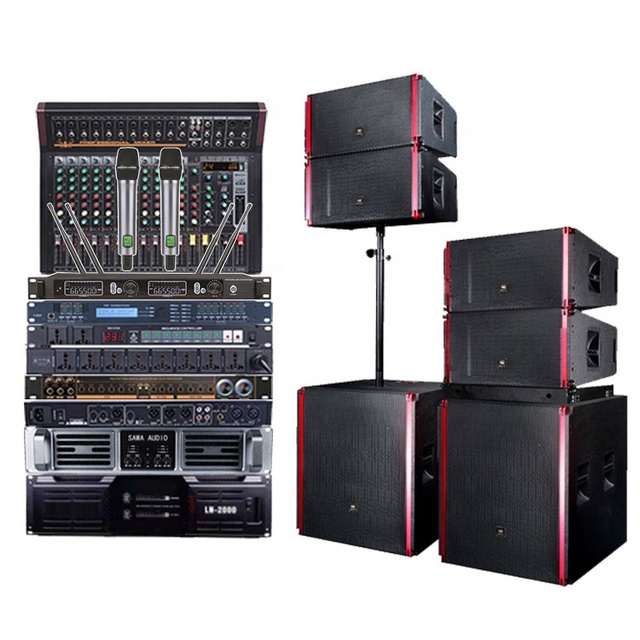 High Quality Professional Audio Single 12 Inch Line Array Speaker Set Sound Equipment
