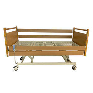 Letto Elettrico Girevole Automatico in Legno per Assistenza Domiciliare a Pazienti Anziani Arredo Ospedaliero per Clinica e Casa di Cura - Product Image 4