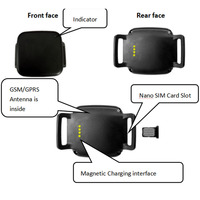 Xexun Plate-forme logicielle Gps bon marché Logiciel Mini Gps Tracker Navigator Pemantau Dispositif de suivi GPS pour chien chat animal de compagnie