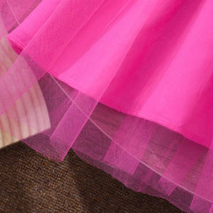 Robe d'été 2026 pour filles, avec perles, fleurs et nœuds en maille, pour enfants de 4 à 7 ans - Product Image 6