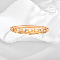 Nouveau Bracelet Tennis Personnalisé en Argent Sterling de Haute Qualité avec Zircon, Plaqué Or Rose, Bijou Cadeau Éternel pour Femme, Idéal pour les Fêtes