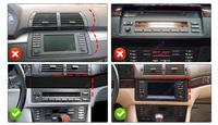 Système audio de voiture MEKEDE Android 8 + 128GB pour BMW E53 1996-2007 X5 E39 M5 E38 Système stéréo de voiture de navigation GPS DSP BT