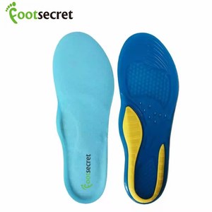 Ammortizzatore Comfort massaggiante supporto arco <span class=keywords><strong>Gel</strong></span> corsa sportiva suole antiscivolo per calzature solette per scarpe - Product Image 3