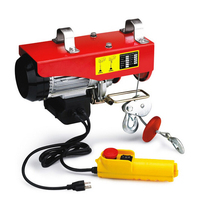 Nouveau palan électrique industriel de 12m 500kg avec câble métallique de chariot à télécommande à corde unique pour les hôtels de vente au détail de restaurant