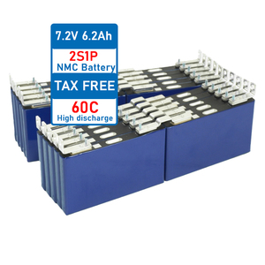 Customized Nuts Grade 7.4V 6.2Ah <b>3.7V</b> Prismatic Lithium Ion High C Rate 70C NMC <b>Battery</b> Cell for Prius - Product Image 1