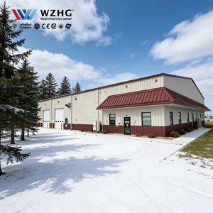 Nave Industrial Prefabricada de Acero Galvanizado Resistente a Sismos - Product Image 1