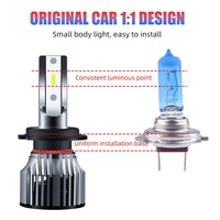 Nouvelle Arrivée Ampoule de Phare LED pour Voiture 100W 15000lm Super Lumineuse Compatible avec H4 H7 H11 9005 9006