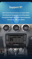 7 pouces Android écran tactile voiture pour lecteur DVD GPS Navigation stéréo multimédia lecteur vidéo avec Audi TT MK2 8J Audio unité principale