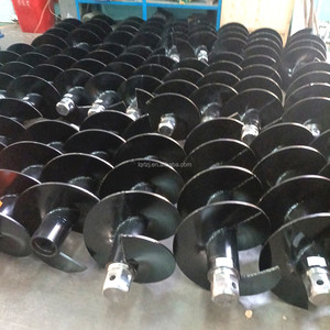 Dubbel Gesneden Enkelvoudige Vlucht Platte Aarde Boorvijzel - Product Image 3