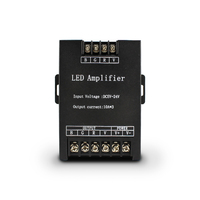 Amplificateur LED RVB haute vitesse 30A 12V 24V 360W Répéteur de signal d'alimentation avec 4 canaux de sortie 30A 12V 24V Lampes LED