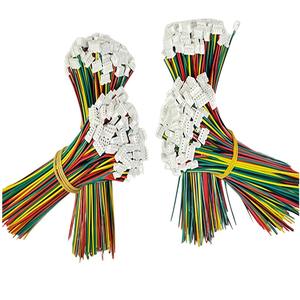 Özelleştirilmiş yüksek sıcaklık 1.25/PH/XH terminali teller 2.0/2.54 2-Pin mikrofon kafası kırmızı siyah hoparlör kablo demeti - Product Image 2