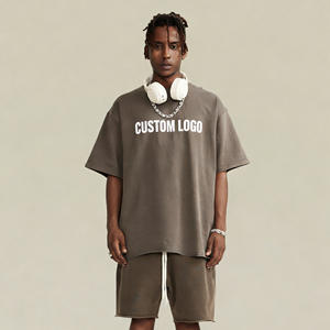 Ropa Casual Urbana Unisex de Verano, Tejido de Punto Sólido 100% Algodón de Alta Calidad, Personalizable - Product Image 3