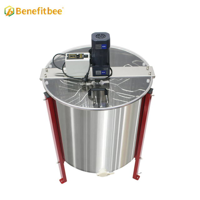 Benefitbee Beekeeping Equipment Electric Stainless Steel Honey Extractor Kit 8~48 Frames Manual Honey Extractor