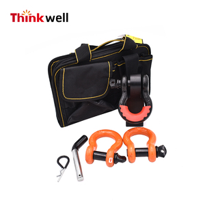 4*4 Recovery Winch <strong>Off</strong> Road Pulley Block <strong>Kit</strong> With Shackle Strap - Product Image 4