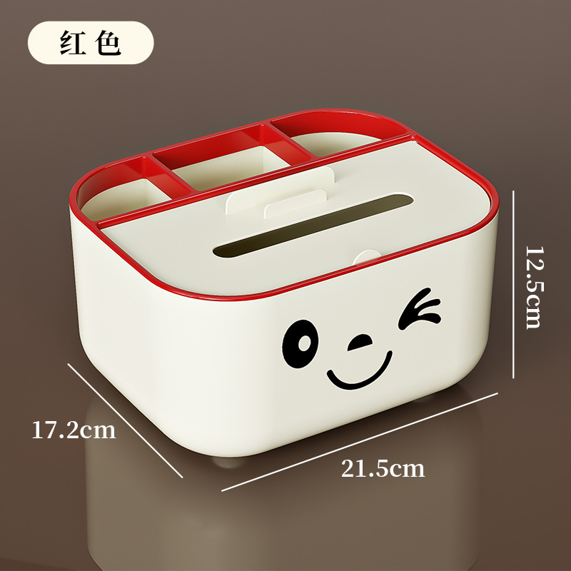 Red [with emoji stickers]