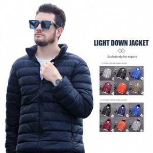 Doudounes Légères et Chaudes pour Hommes – Deux Styles Tendance : Vestes d'Hiver avec ou sans Capuche - Product Image 4