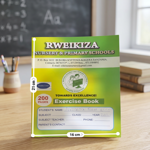 Cahier d'exercices scolaires 100 pages, papier ligné double, couverture rigide, cahier d'étudiant pour enfants, usage en classe primaire et pratique scolaire - Product Image 2