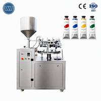 Machine de remplissage et de scellage semi-automatique professionnelle pour tubes en aluminium de crème cosmétique et de colle