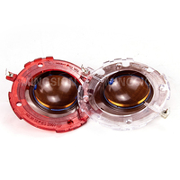 Transformateur d'unité de pilote de klaxon Audio haute puissance 51.6mm support rouge diaphragme phénolique bobine vocale pièces de haut-parleur accessoires PA