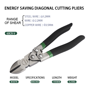 <span class=keywords><strong>Pince</strong></span> coupante diagonale multifonction <span class=keywords><strong>à</strong></span> <span class=keywords><strong>long</strong></span> <span class=keywords><strong>bec</strong></span> de qualité industrielle Wynns, économie d'énergie, 8 pouces, 7 pouces - Product Image 5