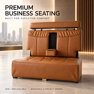 Asiento de Cuero Premium para Auto Ejecutivo, Venta al Por Mayor OEM/ODM, Asiento Trasero de Lujo con Reclinación Total - Product Image 1