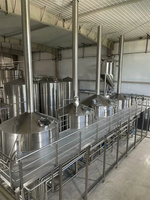 Équipement de brasserie commerciale METO 2500L 3500L, machine à brasser la bière en acier inoxydable, ligne de production de bière artisanale