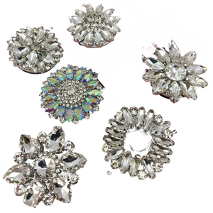 Sang trọng Bling ngọc trai Rhinestone kim cương gấp lên điện thoại chủ Pocket ổ cắm ngón tay biểu tượng tùy chỉnh di động grip lên ổ cắm điện thoại chủ - Product Image 4