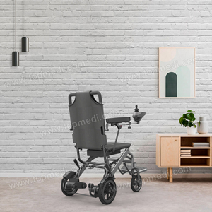 Silla de Ruedas Eléctrica Plegable Todoterreno para Viajes, para Ancianos y Personas con Discapacidad, Equipo de Rehabilitación Motorizado - Product Image 2