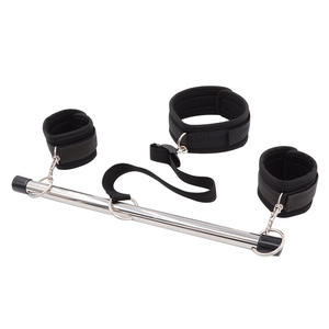 Herramientas de Entrenamiento BDSM, Restricción de Extremidades con Barra de Metal, Esposas para Manos y Tobillos, Restricción de Manos y Pies, Barra Separadora de Piernas Ajustable para Sexo - Product Image 4