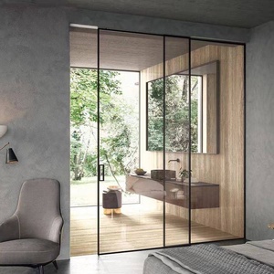 <span class=keywords><strong>Porte</strong></span> <span class=keywords><strong>coulissante</strong></span> de balcon de cuisine à quatre battants <span class=keywords><strong>avec</strong></span> <span class=keywords><strong>cloison</strong></span> dissimulée, <span class=keywords><strong>porte</strong></span> <span class=keywords><strong>coulissante</strong></span> à trois battants à cadre ultra-étroit en verre Changhong - Product Image 2