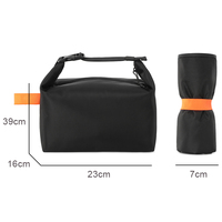 Imprimé personnalisé doux mode Portable rouleau haut grand sac fourre-tout isolé pour fruits thermique déjeuner sac isotherme