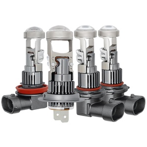 Mini phare LED Plug & Play H4 avec lentille automobile, ampoule de phare de voiture à lumière focalisée pour le style automobile - Product Image 4