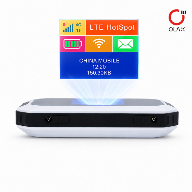 OLAX MT80 Unlocked WiFi 6 Router Wireless Network 3g 4g LTE Custom Esim Mobile Long Range WiFi Router With Sim Card Slot MiFis