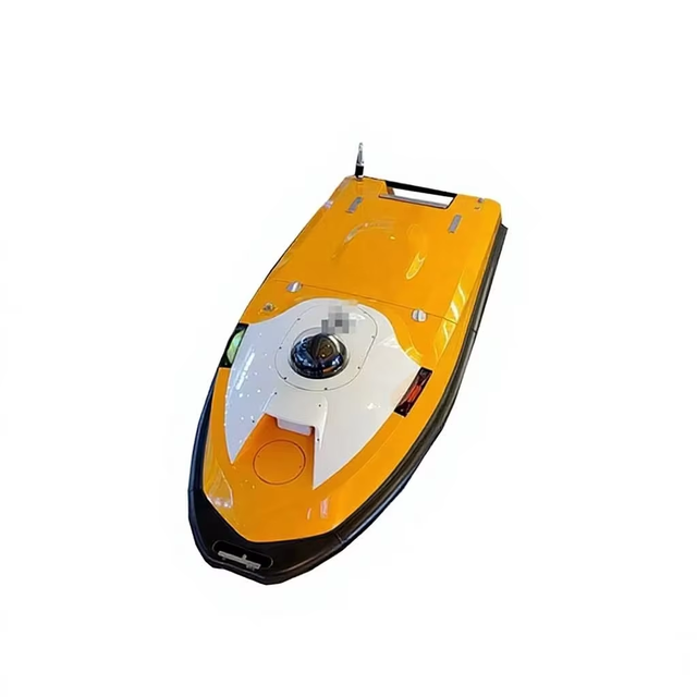 USV Unmanned Reconnaissance Patrol Boat Remote Control Autonomous Surface Vessel for Maritime Surveillance Security Real-Time
