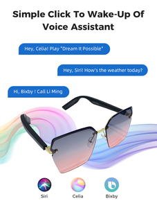 Lunettes intelligentes <span class=keywords><strong>Casque</strong></span> <span class=keywords><strong>audio</strong></span> Lunettes intelligentes, Lunettes intelligentes sans fil avec AI Translate Meta Lunettes de soleil intelligentes avec caméra MM07 - Product Image 5