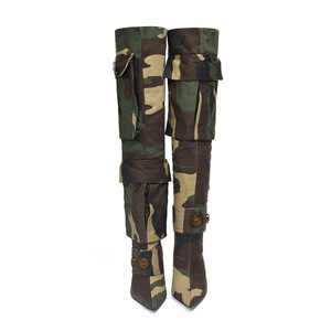 Scarpe da <span class=keywords><strong>donna</strong></span> con <span class=keywords><strong>tacco</strong></span> alto a punta con <span class=keywords><strong>tacco</strong></span> alto a spillo con <span class=keywords><strong>tacco</strong></span> alto con <span class=keywords><strong>tacco</strong></span> a punta stivali lunghi occidentali - Product Image 5