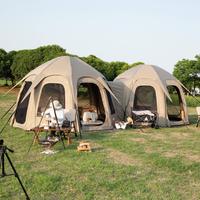 Grande tente gonflable extérieure de fête safari Tentes d'événement bon marché de luxe à vendre