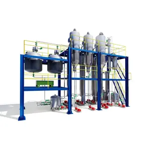 Ammonium chloride wastewater Triple-effect Forced Circulative Evaporation Crystallization Unit